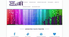 Desktop Screenshot of lexingtonyouththeatreinc.com