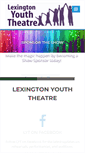 Mobile Screenshot of lexingtonyouththeatreinc.com